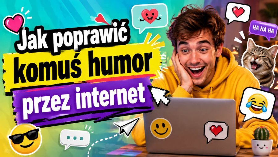 Jak poprawić komuś humor przez internet w 5 prostych krokach?
